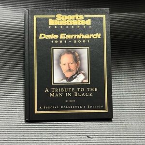 Collectors Sports Illustrated Dale Earnhardt Tribute to the Man in Black Book